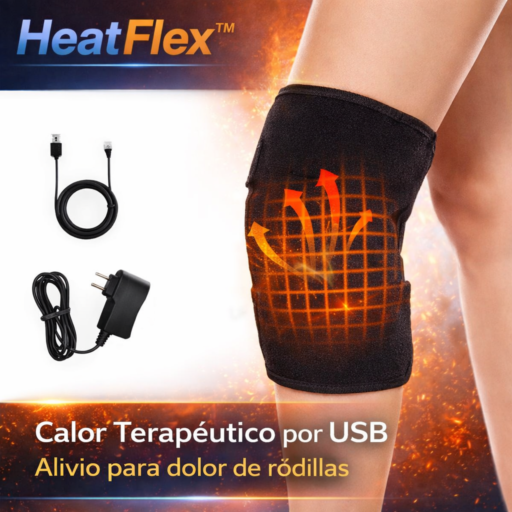 HeatFlex™ | Rodillera Térmica