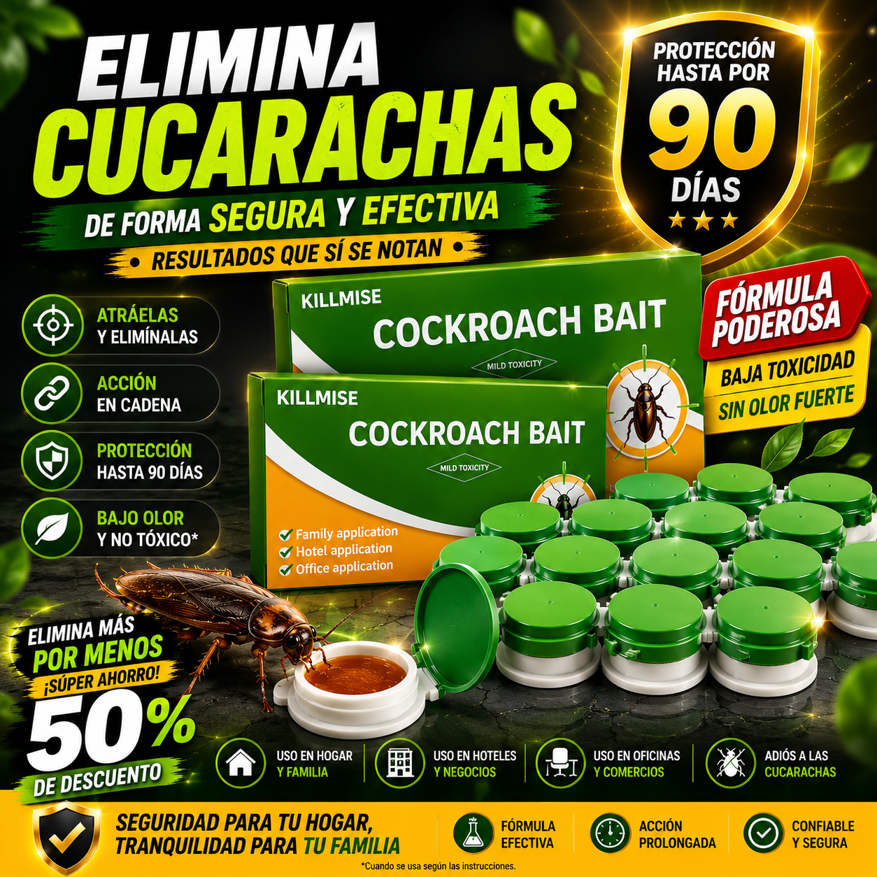 Repelente De Cucarachas | PestZero™