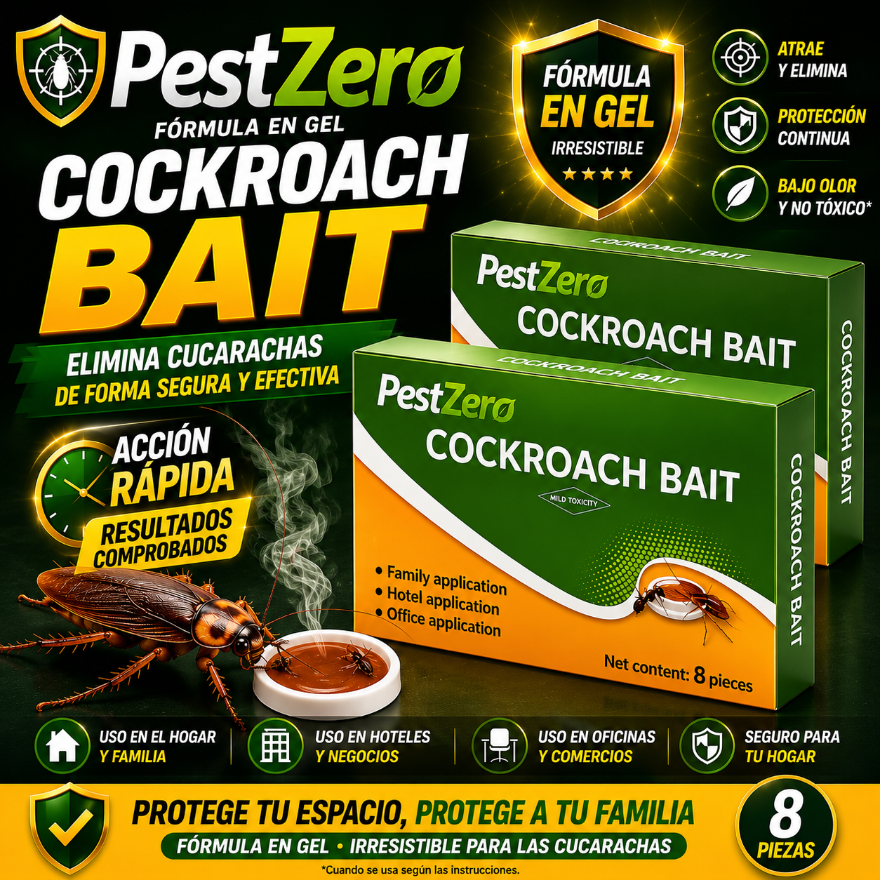 Repelente De Cucarachas | PestZero™