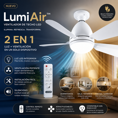 Ventilador de Techo LED | LumiAir™
