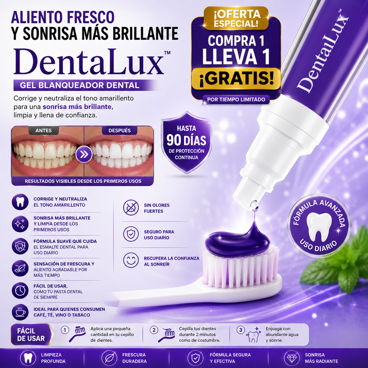 Blanqueador Dental | DentaLux™