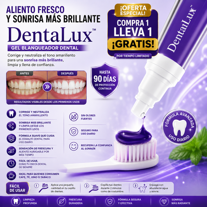 Blanqueador Dental | DentaLux™
