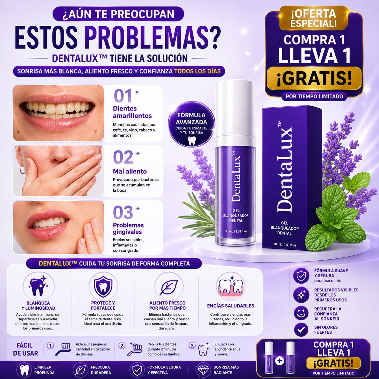 Blanqueador Dental | DentaLux™