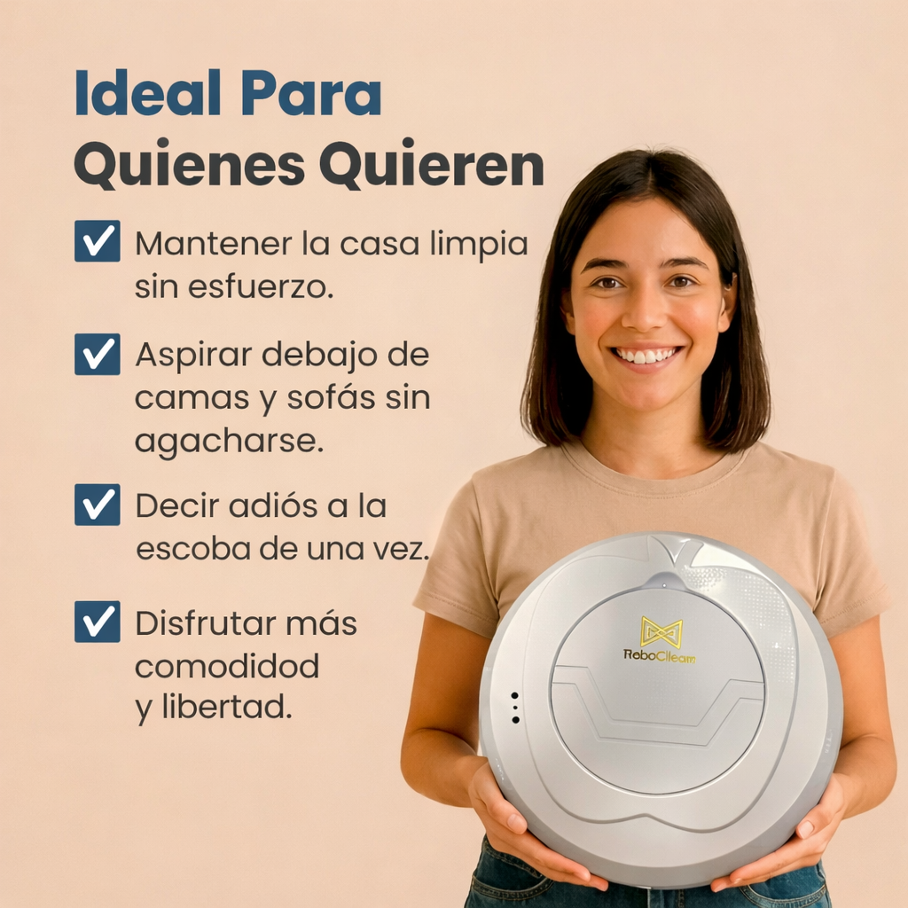 RoboClean™ | Aspiradora Inteligente
