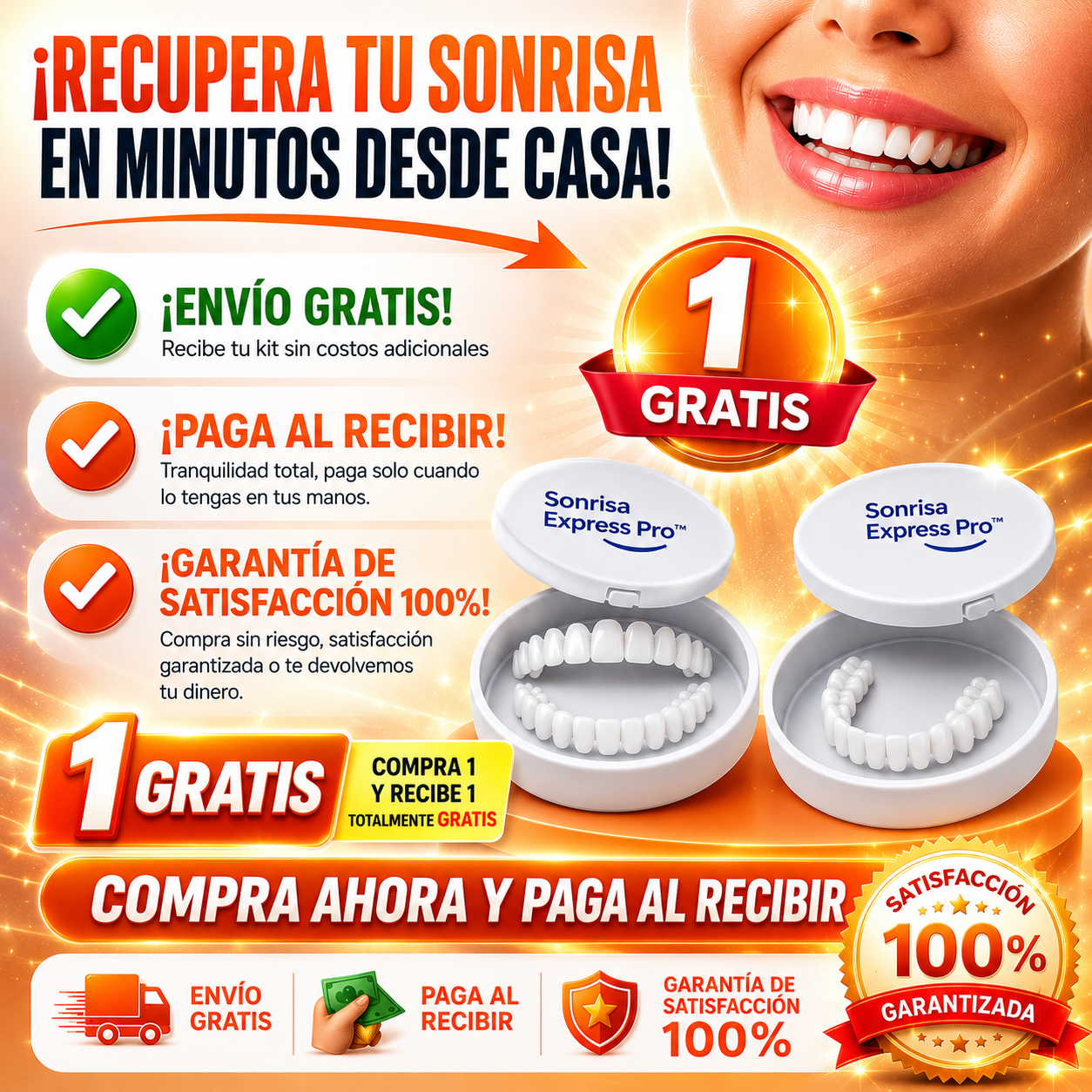 Kit de Dentadura | Sonrisa Express Pro™