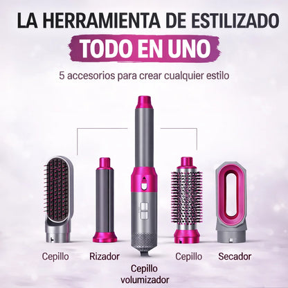 AirStyle™ | Cepillo Alisador 5 en 1