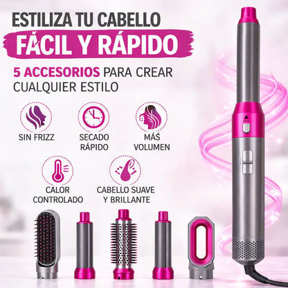 AirStyle™ | Cepillo Alisador 5 en 1